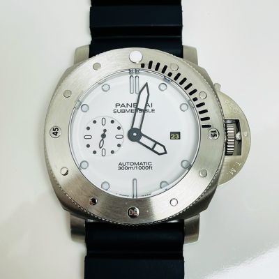 Panerai Automatic Movement 316L Steel 48.5*16.4MM White Watch